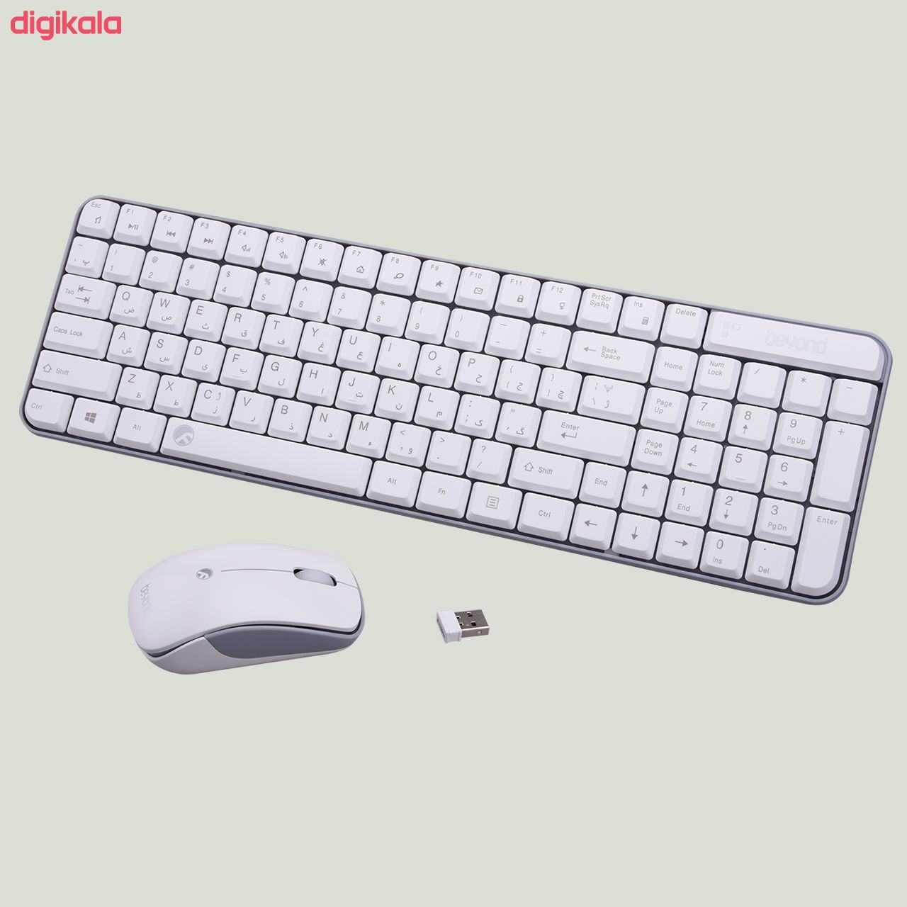 کیبورد و ماوس بی سیم بیاند مدل BMK-2260RF با حروف فارسی main 1 3