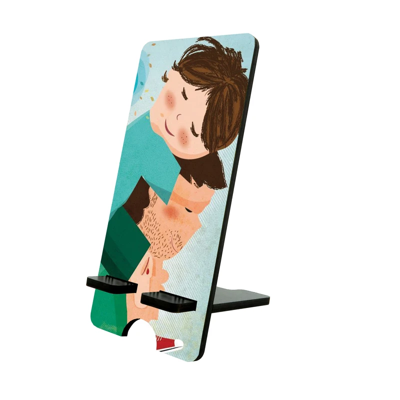 پایه نگهدارنده گوشی موبایل و تبلت طرح پدر و فرزند کد 5897260
