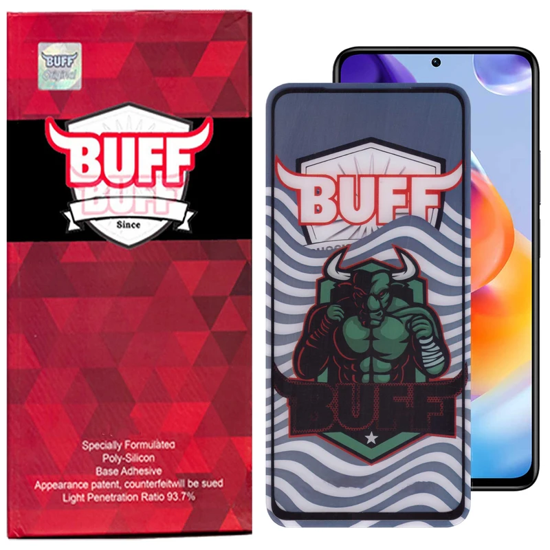 محافظ صفحه نمایش 5D بوف مدل Super Power مناسب برای گوشی موبایل شیائومی Redmi Note 11 Pro 4G/5G (Global) / Note 11 Pro Plus 5G (India) / Note 11E Pro 5G