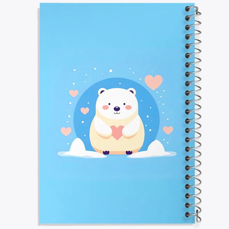 دفتر نقاشی 50 برگ خندالو طرح خرس بامزه کد N2748