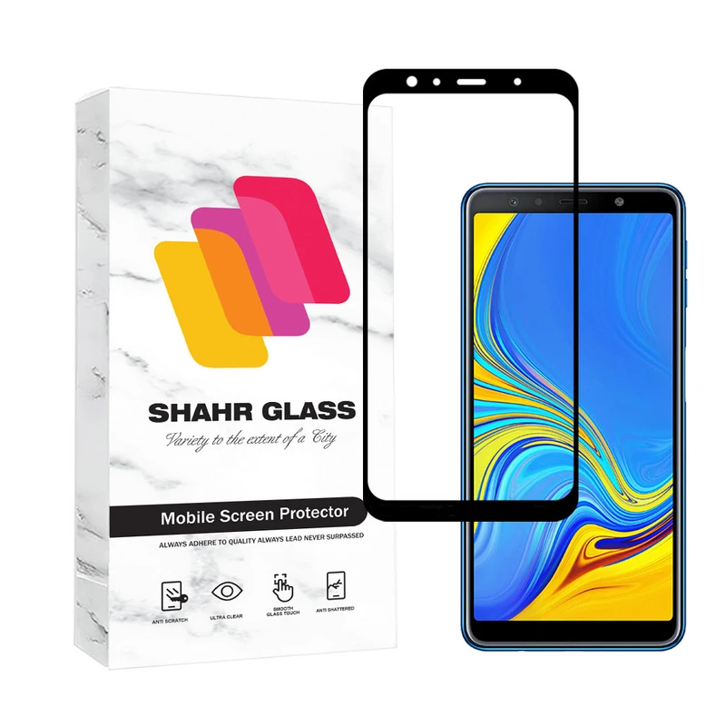 محافظ صفحه نمایش شهر گلس مدل CRMSNWSH مناسب برای گوشی موبایل سامسونگ Galaxy A7 2018