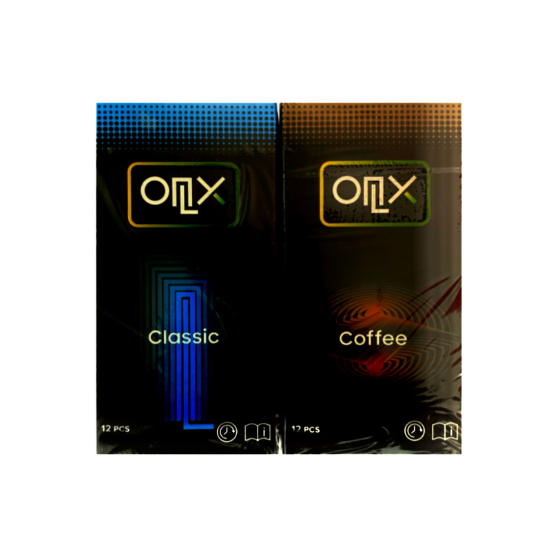 کاندوم اونلی مدل Classic بسته 12 عددی به همراه کاندوم اونلی مدل Coffee بسته 12 عددی