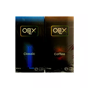 کاندوم اونلی مدل Classic بسته 12 عددی به همراه کاندوم اونلی مدل Coffee بسته 12 عددی