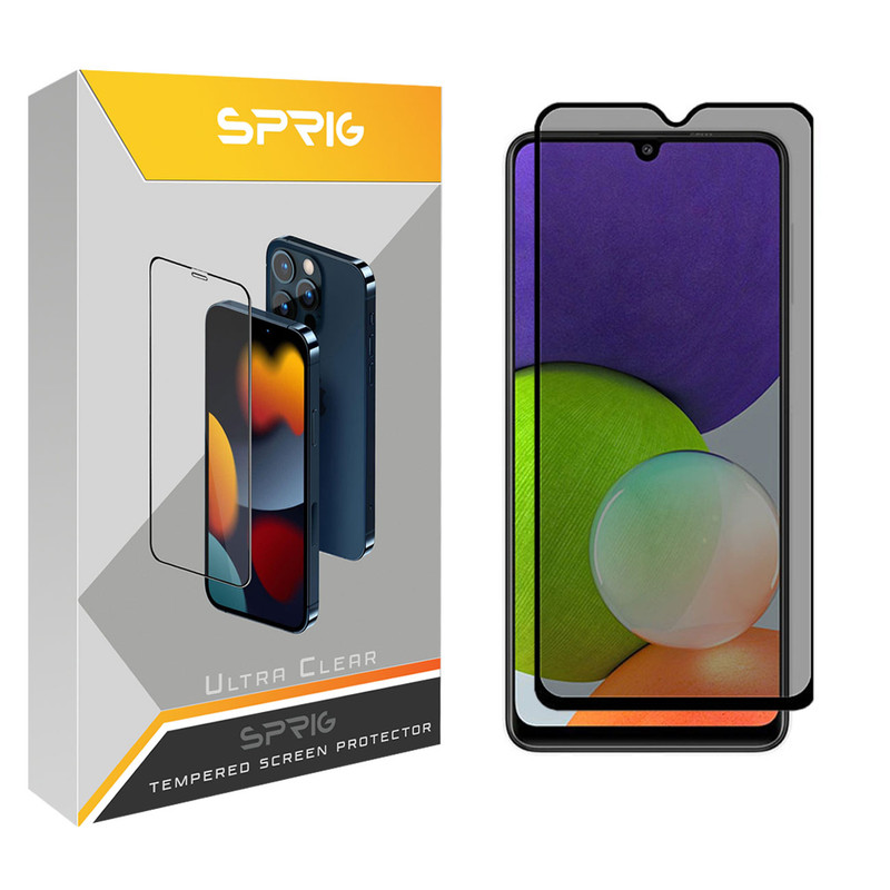 محافظ صفحه نمایش حریم شخصی اسپریگ مدل PRVSP مناسب برای گوشی موبایل سامسونگ Galaxy A31