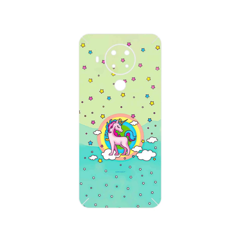 برچسب پوششی ماهوت مدل Rainbow unicorn adventure مناسب برای گوشی موبایل نوکیا 5.4