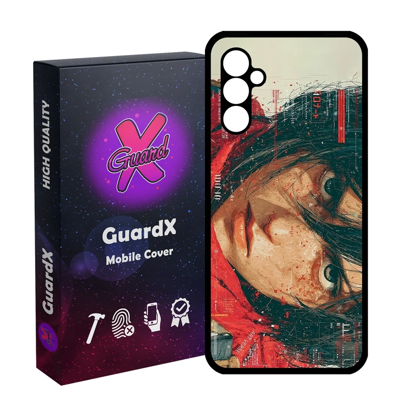 کاور گارد ایکس طرح دختر مدل 10939 مناسب برای گوشی موبایل سامسونگ Galaxy A24/A24 4G/M34 5G