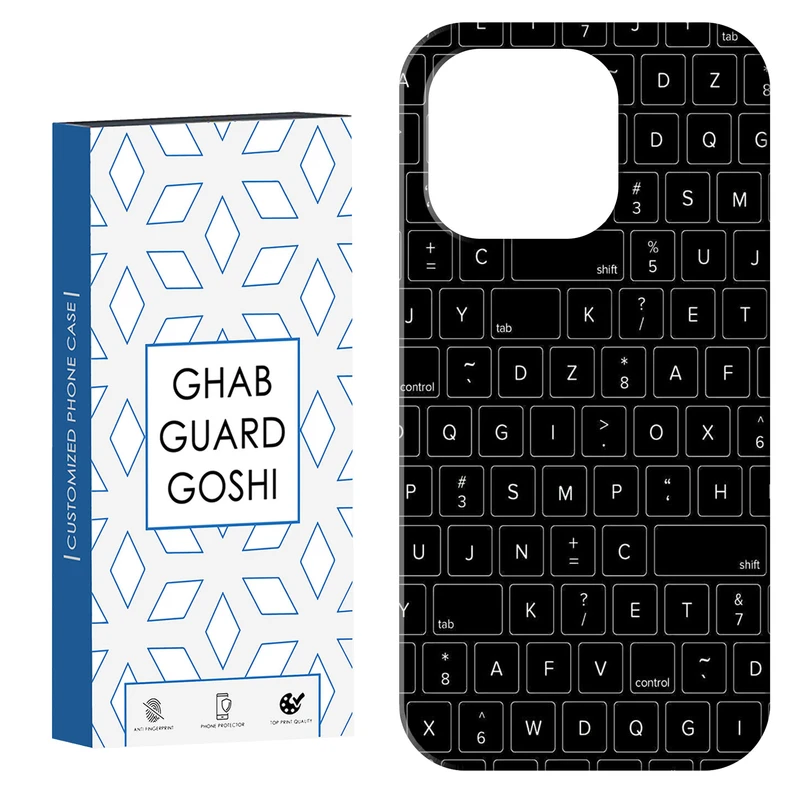 کاور قاب گارد گوشی طرح کیبورد کد Dimo-784 مناسب برای گوشی موبایل اپل  IPHONE 16 PRO MAX   