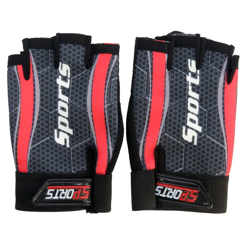 دستکش بدنسازی نیم انگشتی مدل SPORTS کد 1647