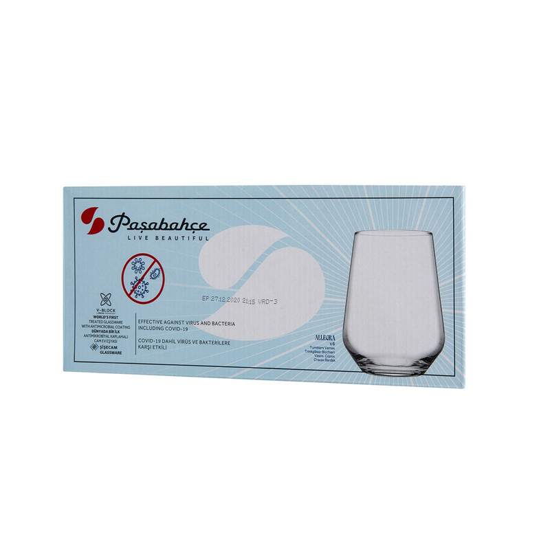 لیوان پاشاباغچه مدل Allegra 41536 بسته 6 عددی