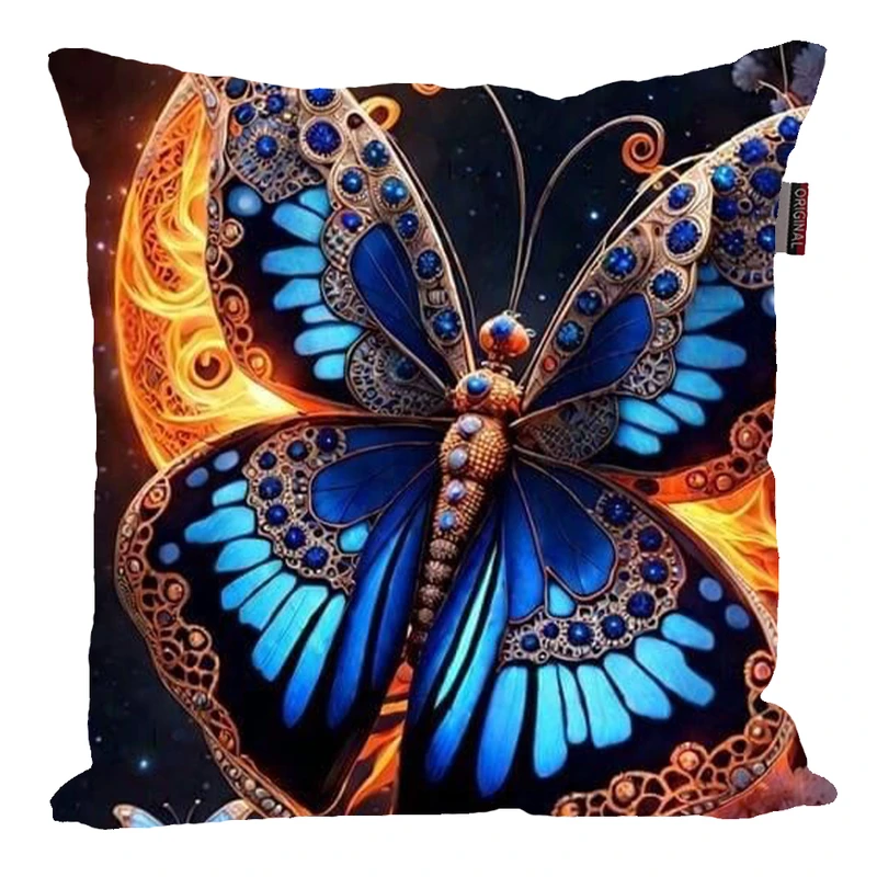 کوسن مدل زیبا فانتزی پروانه کد 221