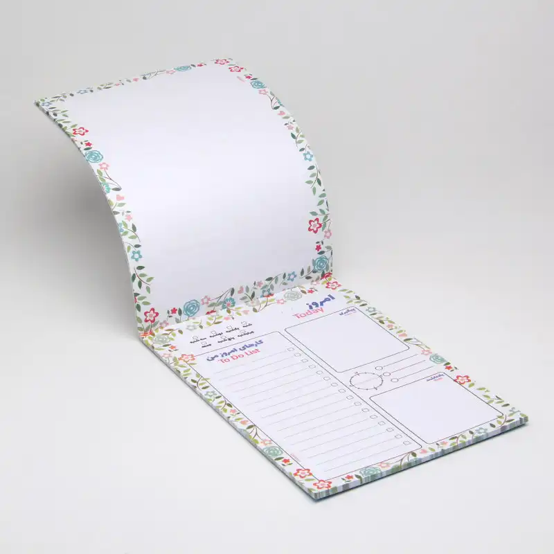 کاغذ یادداشت انتشارات سیبان مدل برنامه ریزی