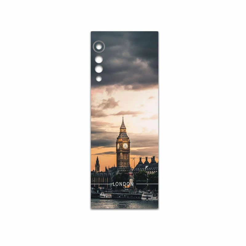 برچسب پوششی ماهوت مدل London-City مناسب برای گوشی موبایل ال جی Velvet 5G