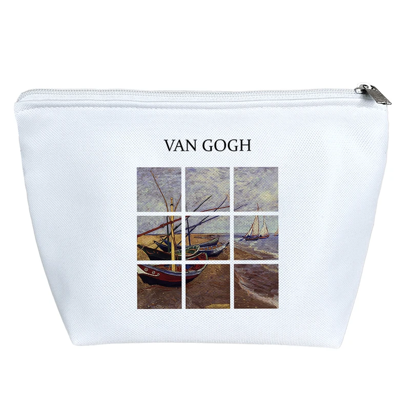 کیف لوازم آرایش دخترانه خندالو مدل قایق ماهیگیری ونگوگ کد 3045