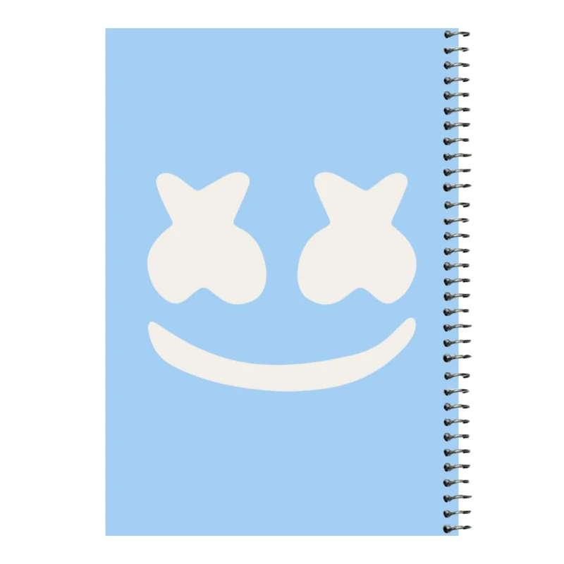 دفتر مشق 80 برگ اس جی مدل مارشمالو کد 1