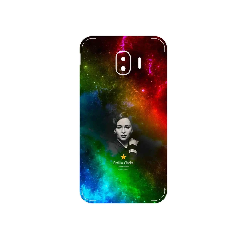برچسب پوششی ماهوت مدل emilia clarke مناسب برای گوشی موبایل سامسونگ Galaxy J2 Pro 2018