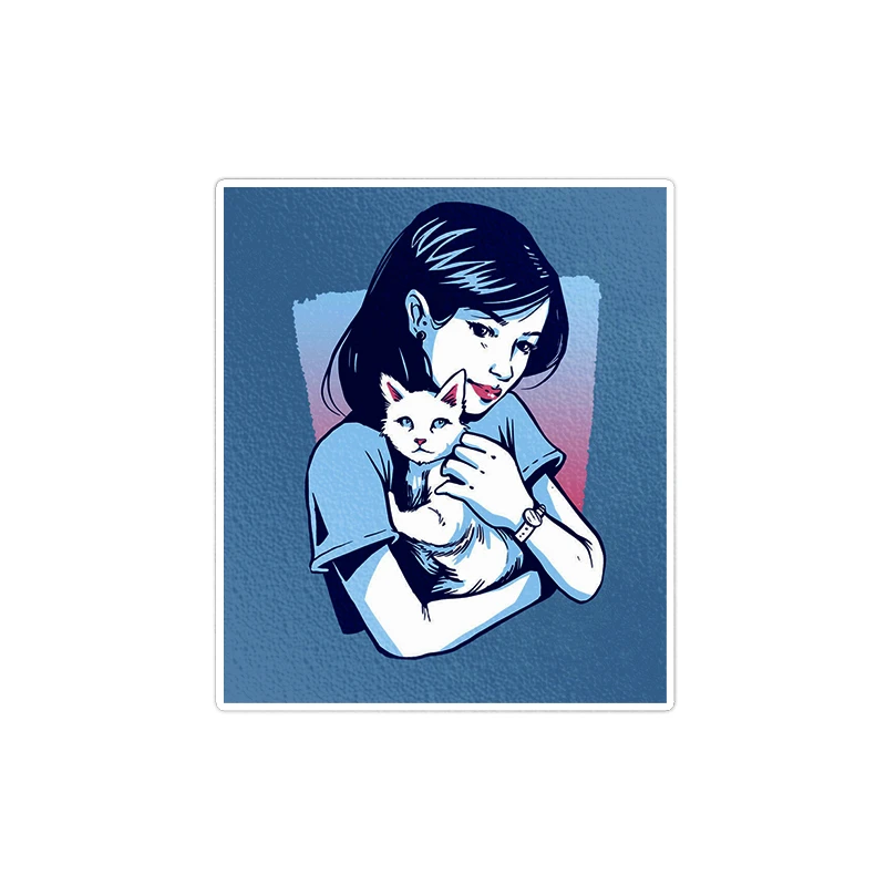   استیکر لپ تاپ ماسا دیزاین طرح گربه مدل venus637