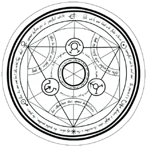 استیکر مدل Fullmetal Alchemist transmutation circle