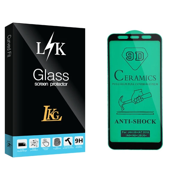 محافظ صفحه نمایش سرامیکی ال کا جی مدل LK Glass مناسب برای گوشی موبایل سامسونگ Galaxy A7 2018/A750