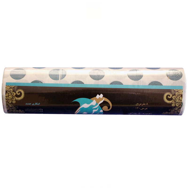 سفره یکبار مصرف ترمه زرین کد Az2280 رول 8 متری سفره یکبار مصرف ترمه زرین کد Az2280 رول 8 متری