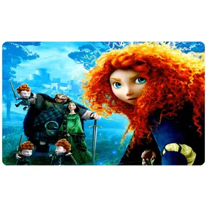  پادری طرح دختر کماندار دلیر کد کودک m4/3104 سایز 46×76 سانتی متر 