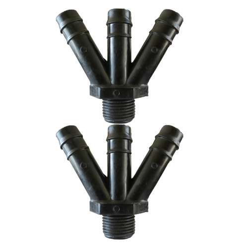 سه راهی آبیاری قطره ای کد 20 بسته 2 عددی