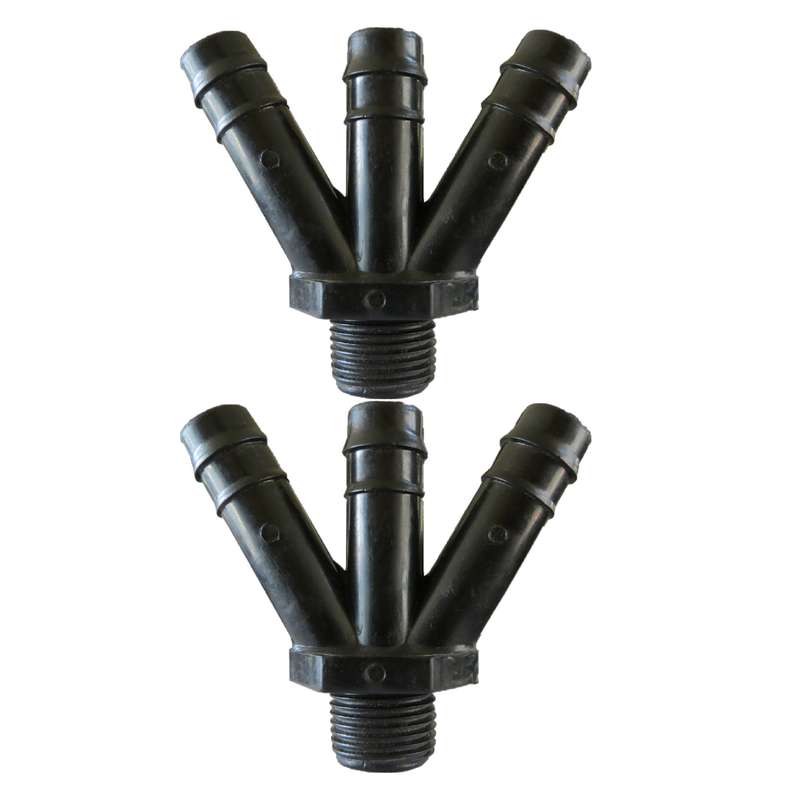 سه راهی آبیاری قطره ای کد 20 بسته 2 عددی