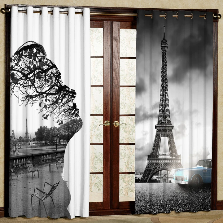 پرده پانچی کد 5235 سایز 280x140 سانتی متر