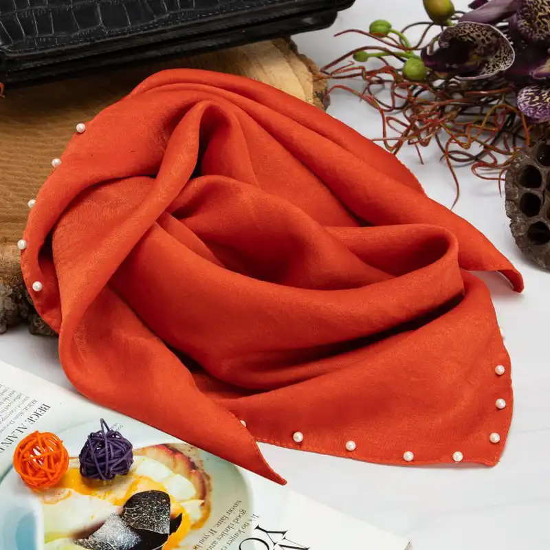 روسری زنانه مدل مینی مرواریدی