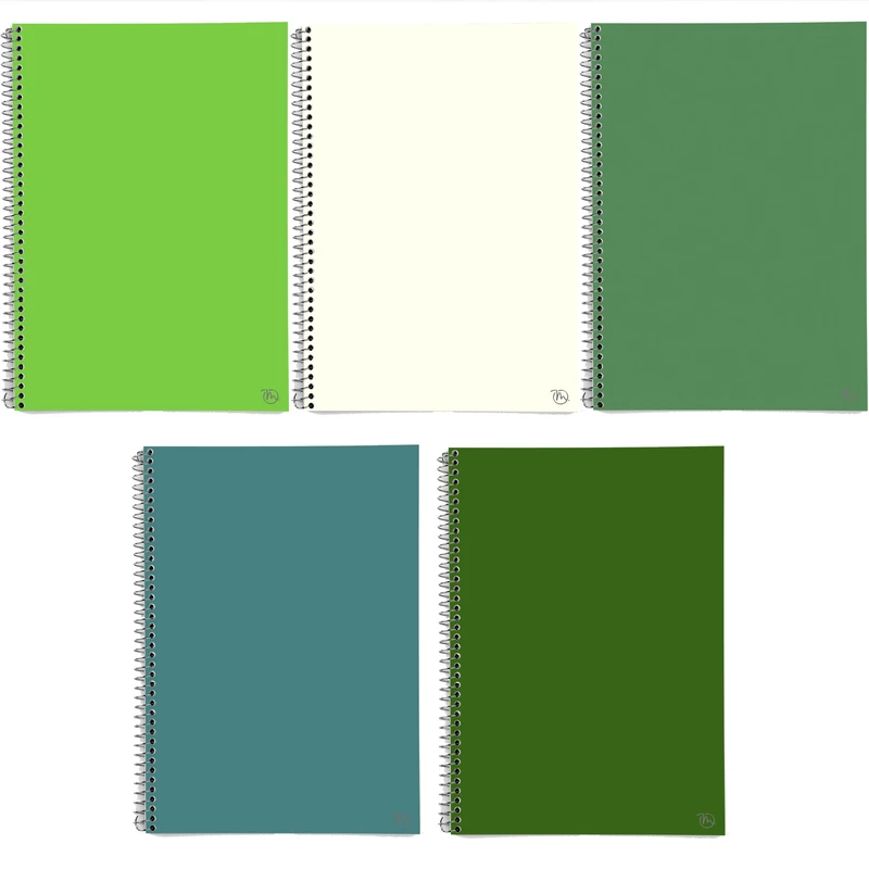 دفتر مشق 50 برگ مدوپد طرح ساده کد BD10028 مجموعه 5 عددی