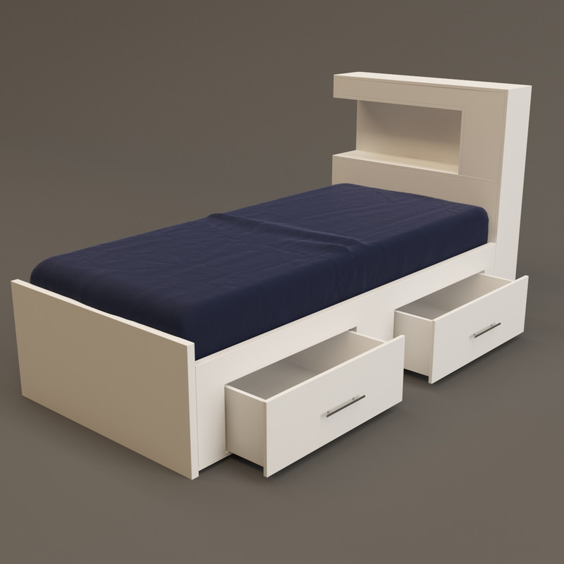 تخت خواب یکنفره اعیان مدل FH302 سایز 90x200 سانتی متر تخت خواب یکنفره اعیان مدل FH302 سایز 90x200 سانتی متر