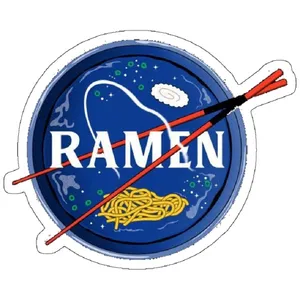 استیکر لپ تاپ مدل Ramen