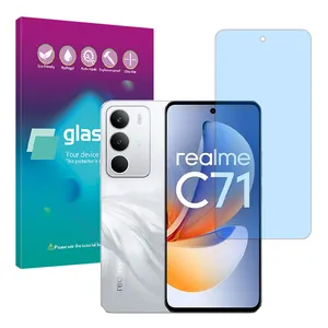 Glass Pro Resistant model matte anti blue ray screen protector suitable for Realme C71 Mobile phone 