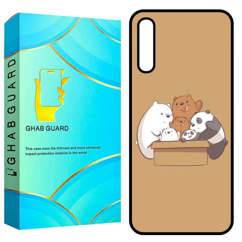  کاور قاب گارد طرح خرسی مدل GCHPA50 مناسب برای گوشی موبایل سامسونگ Galaxy A50 / A50s / A30s