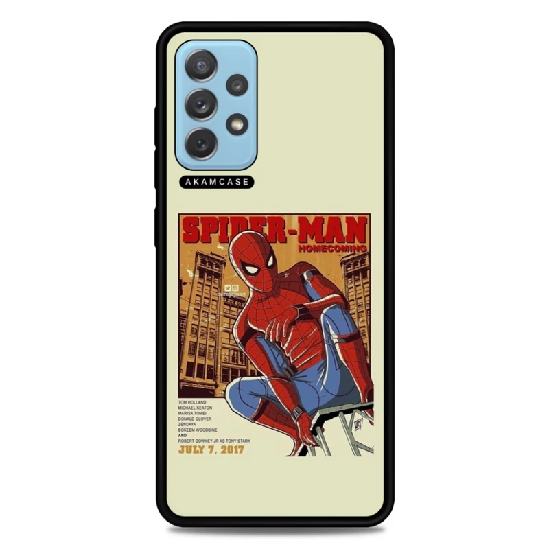 کاور آکام مدل AMC-WSGA72-SPIDER MAN14 مناسب برای گوشی موبایل سامسونگ Galaxy A72