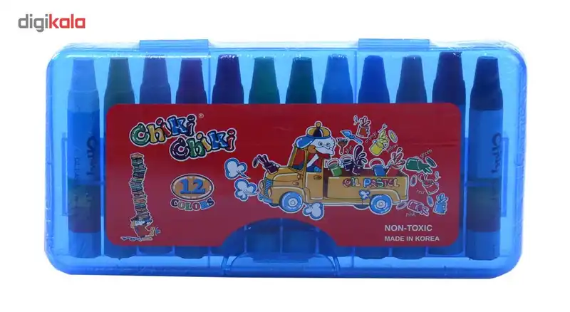 پاستل روغنی چیکی چیکی مدل 12رنگ