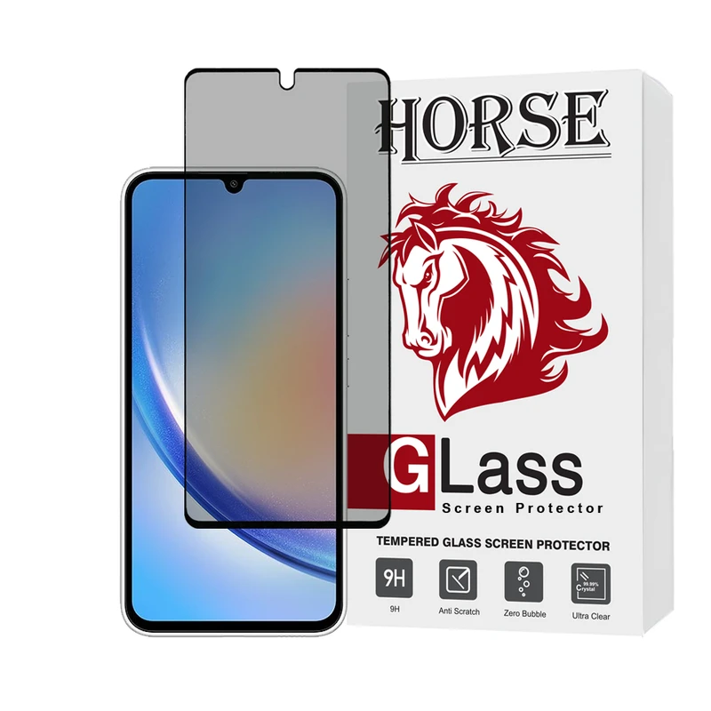 محافظ صفحه نمایش حریم شخصی هورس مدل FHLPRVCHRN مناسب برای گوشی موبایل سامسونگ Galaxy A34 5G