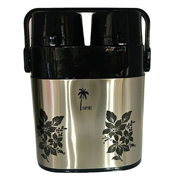 فلاسک دوقلوی علقمه مدل SxTxA ظرفیت 2 لیتر