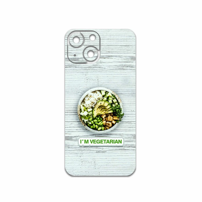 برچسب پوششی ماهوت مدل I'm-vegetarian مناسب برای گوشی موبایل اپل iPhone 13 Mini