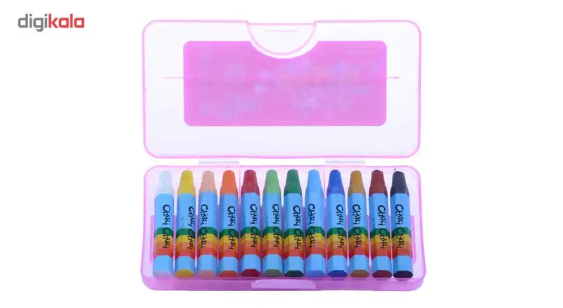 پاستل روغنی چیکی چیکی مدل 12رنگ