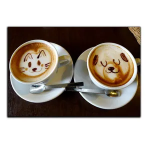 تابلو شاسی بکلیت طرح قهوه لاته آرت مدل SH-5283