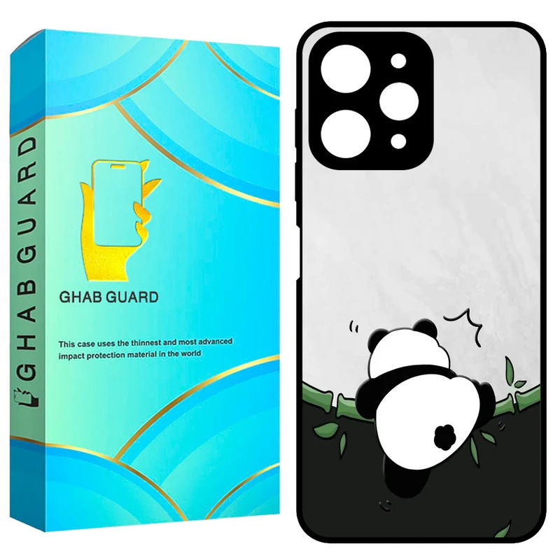 کاور قاب گارد طرح پاندا مدل GCHPR12 مناسب برای گوشی موبایل شیائومی Redmi 12 4G / Redmi 12 5G / Poco M6 Pro 5G