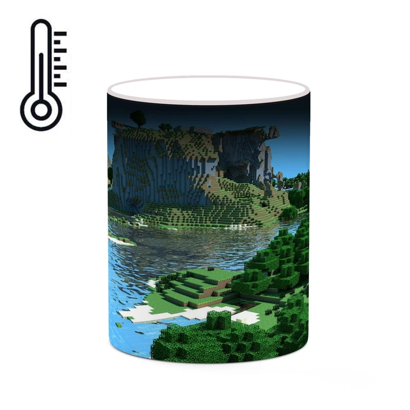 ماگ حرارتی کاکتی طرح ماینکرافت minecraft مدل mgh41581