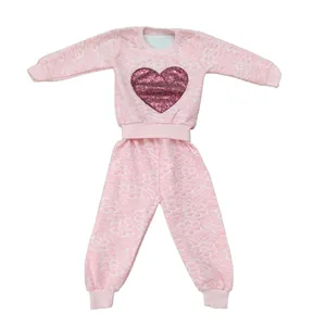 ست سویشرت و شلوار دخترانه مدل 0091