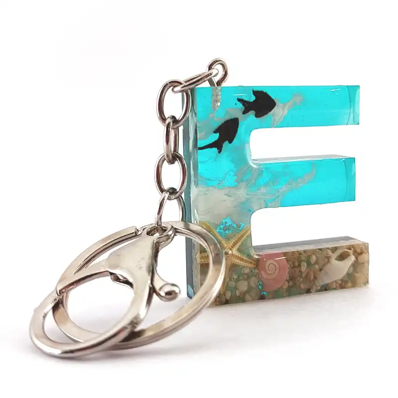 جاکلیدی مدل رزینی طرح دریا حرف E