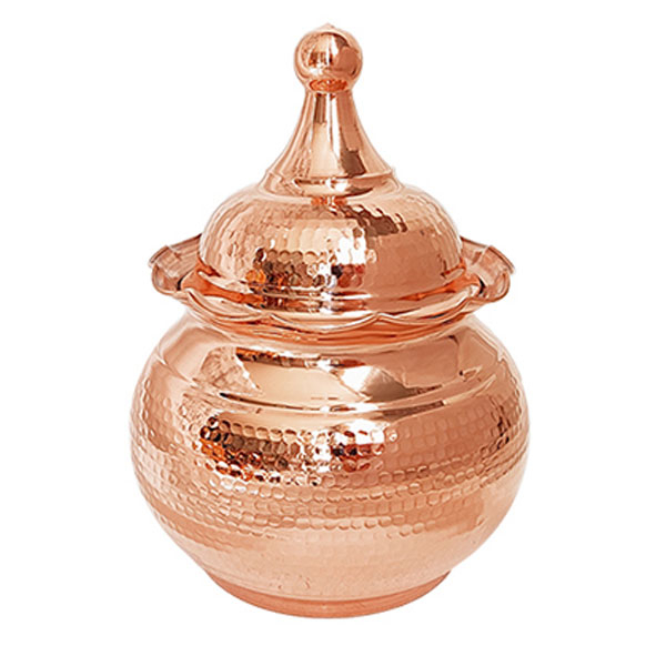 شکلات خوری مسی مدل لاله کد ZH283.1