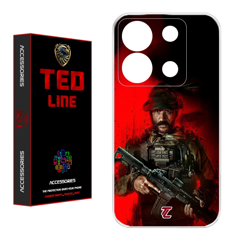 کاور تدلاین طرح کاپیتان پرایس کد 1200 مناسب برای گوشی موبایل شیائومی Redmi Note 13 Pro 5G / Poco X6