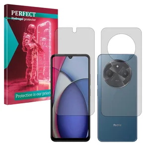 Perfect Tough model matte screen protector suitable for Xiaomi Redmi A3 Pro mobile phone along with the back protector