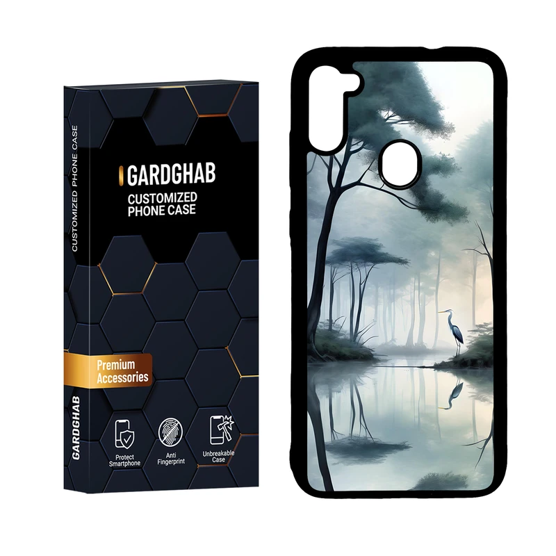 کاور گارد قاب مدل دور ژله ای منظره و طبیعت مناسب برای گوشی موبایل سامسونگ Galaxy A11 / M11