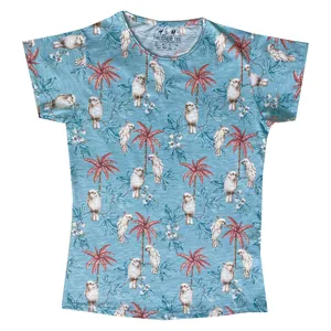 تی شرت آستین کوتاه زنانه اچ اند ام مدل پرنده