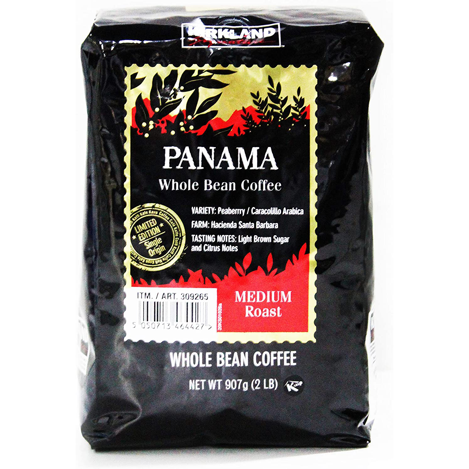 دانه قهوه پاناما کيرکلند - 907 گرم